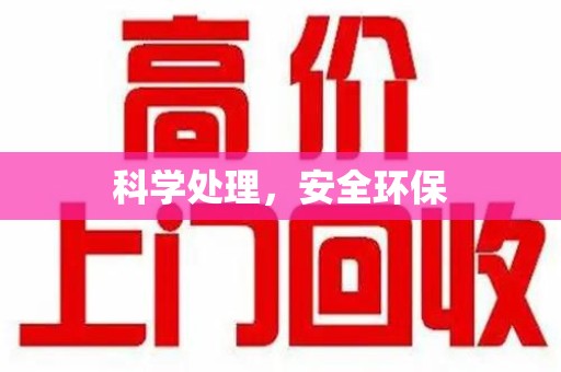 珠海科学处理，安全环保