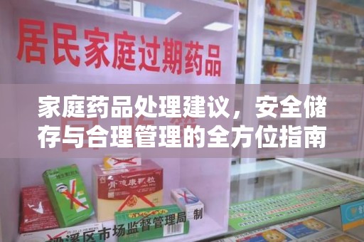 珠海家庭药品处理建议，安全储存与合理管理的全方位指南